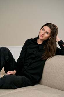 Ida Overhemd - Zwart