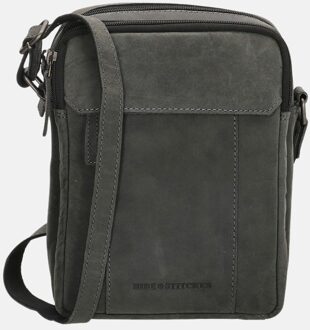 Idaho crossbody tas black Zwart