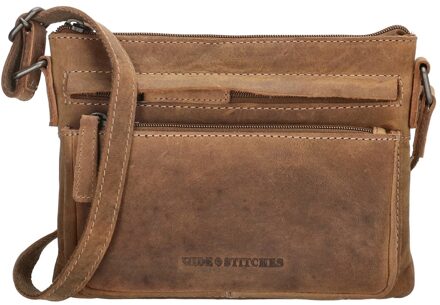 Idaho crossbody tas brown Bruin