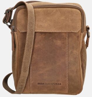 Idaho crossbody tas brown Bruin