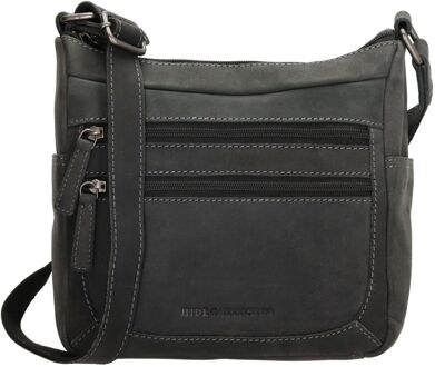 Idaho Shoulderbag black damestas Zwart - H 22 x B 24 x D 10 cm