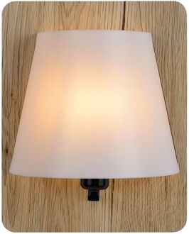 IDAHO Wandlamp 1xE14 - Naturel Bruin