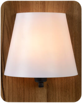 Idaho - Wandlamp - Hout Crème