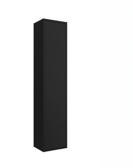 Ideal kolomkast 140cm zwart mat