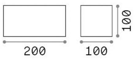 Ideal Lux buitenwandlamp Atom, bruin, 20 cm, metaal koffiebruin