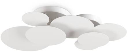 Ideal Lux Cloud LED plafondlamp lengte 74 cm wit mat
