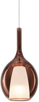 Ideal Lux hanglamp Kalique 2, koperkleurig, Ø 18 cm