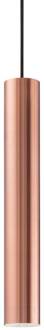 Ideal Lux hanglamp Look, koperkleurig, Ø 6 cm, metaal