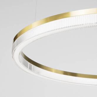 Ideal Lux LED hanglamp Kroon Ø 60 cm, messingkleurig metaal