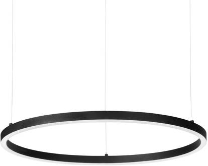 Ideal Lux LED hanglamp Oracle Slim Ø 90 cm zwart 3.000 K