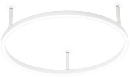 Ideal Lux LED plafondlamp Oracle Slim Ø 50 cm wit 3.000 K