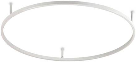 Ideal Lux LED plafondlamp Oracle Slim Ø 90 cm, wit, 3.000 K