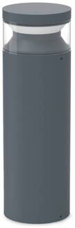 Ideal Lux LED sokkellamp Boeing, antraciet, hoogte 40 cm