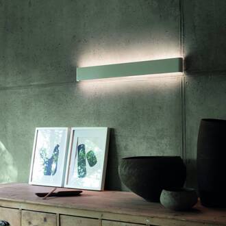 Ideal Lux LED wandlamp Delta, wit, B 83 cm, up/down