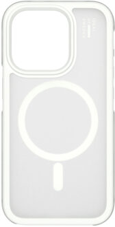 iDeal of Sweden Bumper Case MagSafe voor de Apple iPhone 14 Pro - Cloudy White Wit