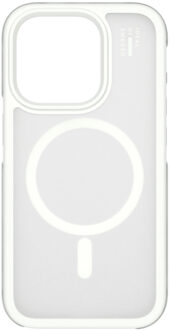 iDeal of Sweden Bumper Case MagSafe voor de Apple iPhone 14 Pro Max - Cloudy White Wit