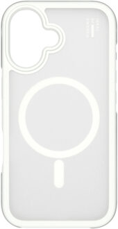 iDeal of Sweden Bumper Case MagSafe voor de Apple iPhone 17 - Cloudy White Wit