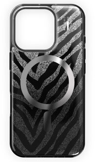 iDeal of Sweden Clear Case Limited met MagSafe voor de Apple iPhone 16 Pro - Zebra Mystique Meerkleurig