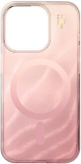 iDeal of Sweden Clear Case MagSafe voor de Apple iPhone 15 Pro - Rose Blush Roze