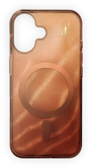 iDeal of Sweden Clear Case MagSafe voor de Apple iPhone 16 - Mocha Mousse Bruin