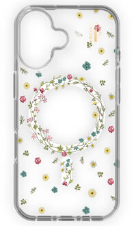 iDeal of Sweden Clear Case MagSafe voor de Apple iPhone 16 - Petite Floral Meerkleurig
