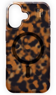 iDeal of Sweden Clear Case MagSafe voor de Apple iPhone 16 - Tortoise Meerkleurig