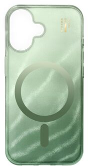 iDeal of Sweden Clear Case MagSafe voor de Apple iPhone 17 - Sage Green Groen