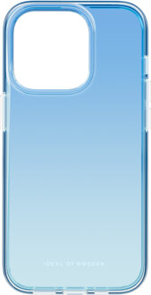 iDeal of Sweden Clear Case voor de Apple iPhone 14 Pro - Light Blue Lichtblauw