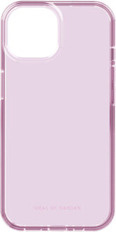 iDeal of Sweden Clear Case voor de Apple iPhone 15 - Light Pink Lichtroze