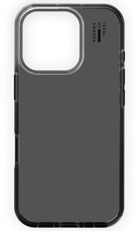 iDeal of Sweden Clear Case voor de Apple iPhone 16 Pro - Tinted Black Zwart