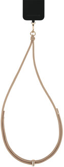 iDeal of Sweden Cord Phone Strap Universal - Telefoonkoord - Universeel - Beige - One size