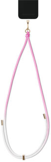 iDeal of Sweden Cord Phone Strap Universal - Telefoonkoord - Universeel - Bubblegum Pink Ombre Roze - One size