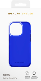 iDeal of Sweden Covers iDeal Of Sweden Clean Case Iphone 14 Pro Cobalt Blue 1 st