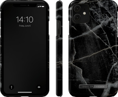 iDeal of Sweden Covers iDeal Of Sweden Fashion Case Iphone 11/Xr Black Thunder Marble 1 st