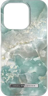 iDeal of Sweden Fashion Backcover voor de Apple iPhone 15 Pro - Azura Marble Meerkleurig