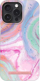 iDeal of Sweden Fashion Backcover voor de Apple iPhone 15 Pro Max - Pastel Marble Meerkleurig