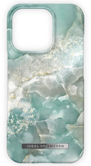 iDeal of Sweden Fashion Backcover voor de Apple iPhone 16 Pro - Azura Marble Meerkleurig