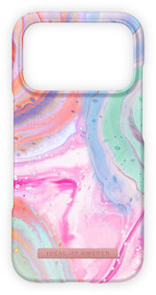 iDeal of Sweden Fashion Backcover voor de Apple iPhone 17 Pro Max - Pastel Marble Meerkleurig