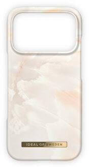 iDeal of Sweden Fashion Backcover voor de Apple iPhone 17 Pro - Rose Pearl Marble Meerkleurig