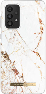 iDeal of Sweden Fashion Backcover voor de Samsung Galaxy A33 - Carrara Gold Goud