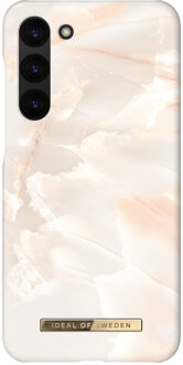 iDeal of Sweden Fashion Backcover voor de Samsung Galaxy S23 - Rose Marble Roze