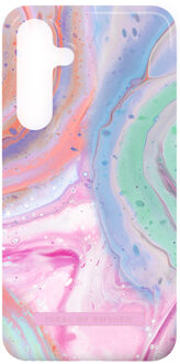 iDeal of Sweden Fashion Backcover voor de Samsung Galaxy S25 - Pastel Marble Meerkleurig