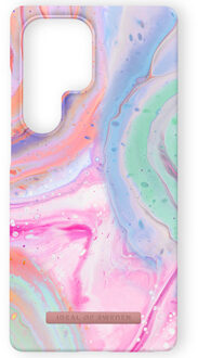 iDeal of Sweden Fashion Backcover voor de Samsung Galaxy S25 Ultra - Pastel Marble Meerkleurig