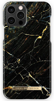 iDeal of Sweden Fashion Backcover voor iPhone 12, iPhone 12 Pro - Port Laurent Marble