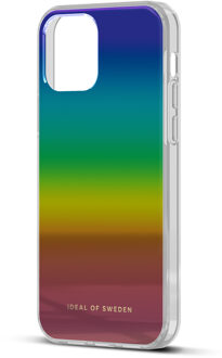 iDeal of Sweden Mirror Case voor de Apple iPhone 12 (Pro) - Rainbow Meerkleurig