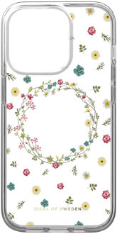 iDeal of Sweden Mirror Case voor de Apple iPhone 14 Pro - Petite Floral Meerkleurig