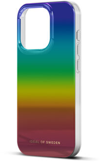 iDeal of Sweden Mirror Case voor de Apple iPhone 14 Pro - Rainbow Meerkleurig