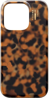 iDeal of Sweden Mirror Case voor de Apple iPhone 14 Pro - Tortoise Meerkleurig
