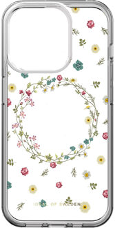 iDeal of Sweden Mirror Case voor de Apple iPhone 15 Pro - Petite Floral Meerkleurig