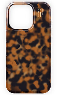 iDeal of Sweden Mirror Case voor de Apple iPhone 16 Pro - Tortoise Meerkleurig